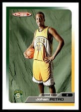 Johan Petro 2005-06 Topps Total Base Set card