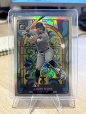 2025 Donruss Stained Glass Aaron Judge #13 card