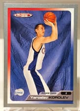 Yaroslav Korolev 2005-06 Topps Total Base Set card