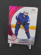 Tessa Janecke 2026 Topps Chrome Olympic Hopefuls card