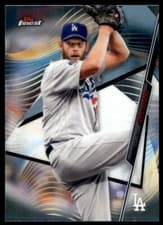Clayton Kershaw 2020 Topps Finest card