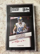 2024 Panini Certified Rookie Certifications Blake Corum #9 card