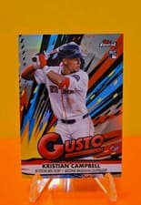 2025 Finest Gusto Kristian Campbell #G-26 card