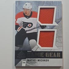 2025-26 SP Game Used Game Gear Matvei Michkov #GG-MM card