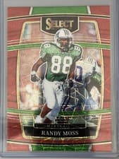 Randy Moss 2022 Panini Select Draft Picks card