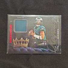 2025 Panini Rookies & Stars Royalty Jalen Hurts #R-JHS card