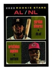 Yordan Alvarez 2020 Topps Heritage card