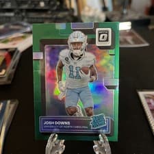 Josh Downs 2023 Panini Chronicles Draft Picks Donruss Optic Rated Rookie card