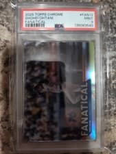 Shohei Ohtani 2025 Topps Chrome Fanatical card