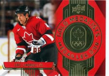 2025-26 Tim Hortons Team Canada Olympic Hockey Gold Medalists Eric Lindros #GM-3 card