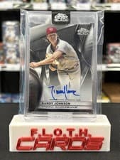 2025 Topps Chrome Black Autographs Randy Johnson #CBA-RJ card