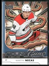 Martin Necas 2024 Upper Deck Young Guns Renewed Series 2 card