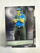 2026 Topps Chrome Black Nocturnal Julio Rodríguez #NOC-30 card