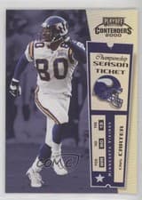 Cris Carter 2000 Playoff Contenders card