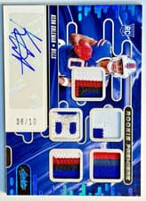 2024 Panini Absolute Rookie Premiere Materials Autographs Keon Coleman #RPMA-KCN card
