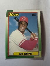 Ken Griffey 1990 Topps card