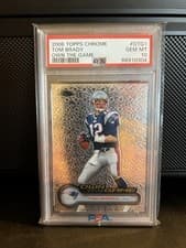 2006 Topps Chrome Own the Game Tom Brady #OTG1