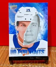 Bo Horvat 2025 Upper Deck Series 2 UD Portraits card