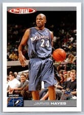 Jarvis Hayes 2004-05 Topps Total Base Set card