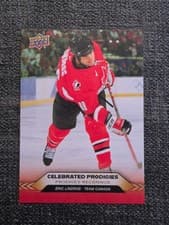 Eric Lindros 2025 Upper Deck Tim Hortons Team Canada Celebrated Prodigies card