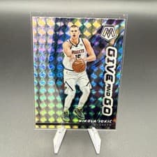 Nikola Jokic 2022 Panini Mosaic Give and Go card