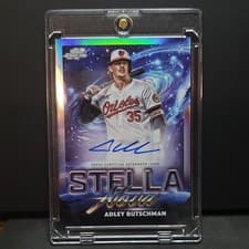 2025 Topps Cosmic Chrome Stella Nova Autographs Adley Rutschman #SNA-AR card