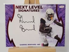 2026 SAGE Football Next Level Signatures Gabriel Benyard #NLS-GB card