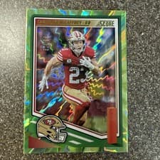 Christian McCaffrey 2025 Panini Score card
