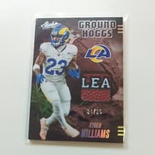 2025 Panini Absolute Ground Hoggs Materials Kyren Williams #GHM-KWI card