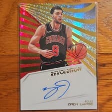 Zach LaVine 2018 Panini Revolution Autographs card