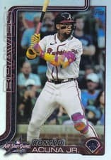 Ronald Acuna Jr. 2025 Topps Update All-Star Game card