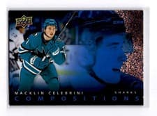 Macklin Celebrini 2025 Upper Deck Compositions card
