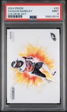 Saquon Barkley 2024 Panini Prizm Color Blast card