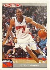 Steve Smith 2004-05 Topps Total Base Set card
