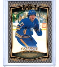 2024-25 Upper Deck Stature 2023-24 Base Rookies Update Matt Savoie #50 card