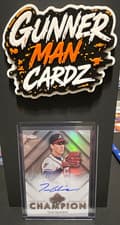 2025 Topps Chrome World Series Champion Autographs Tom Glavine #WSC-TG card