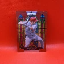 2021 Panini Prizm Stained Glass Mike Trout #SG-1