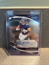 2025 Panini Absolute Signature Rookies Cam Skattebo #110 card