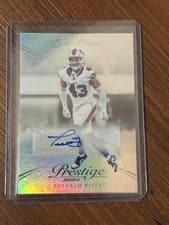 Terrel Bernard 2024 Panini Prestige Xtra Points Signatures Premium card