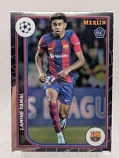 2024 2023 Topps Merlin UEFA Lamine Yamal #27