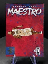 Kawhi Leonard 2019 Panini Court Kings Maestros card