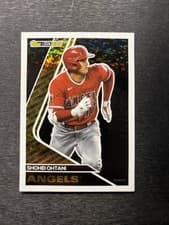 Shohei Ohtani 2023 Topps Update Black Gold card