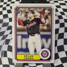 2025 Topps Archives 1987 Topps Boardwalk and Baseball Dylan Crews #87BB-4 card