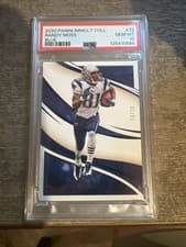 Randy Moss 2020 Panini Immaculate Collection card
