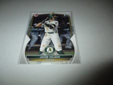 Jacob Wilson 2023 Bowman Draft card