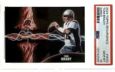 Tom Brady 2024 Topps Resurgence Wired card