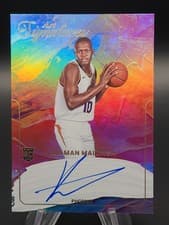 Khaman Maluach 2025-26 Donruss Art Signatures Vertical card