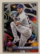2025 Topps Cosmic Chrome Base Set Cade Horton #26