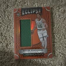 2024-25 Panini Obsidian Eclipse Materials Baylor Scheierman #EM-BSB card
