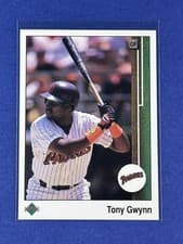 Tony Gwynn 1989 Upper Deck card